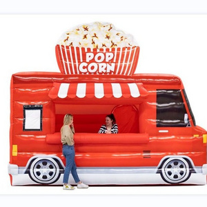 Popular inflatable food truck popcorn tent