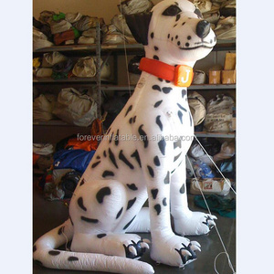 High quality inflatable helium white dog for sale