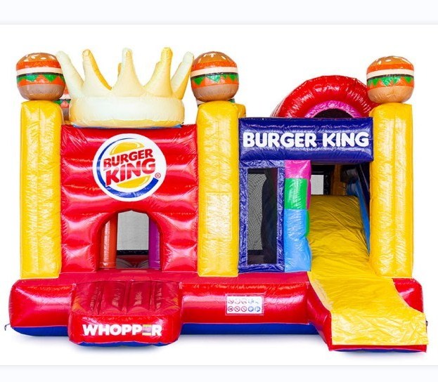 Commercial Grade Inflatable Burger King Play Combo