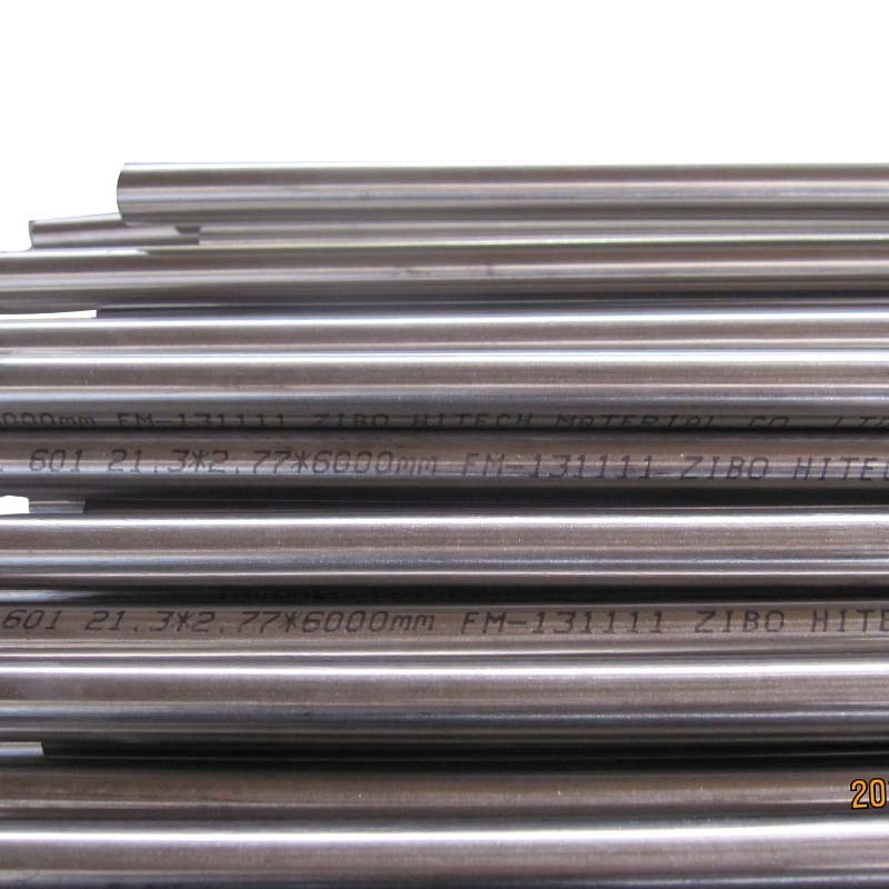 Top-selling nickel alloy capillary welded pipe with high quality corrosion resistance inconel 601