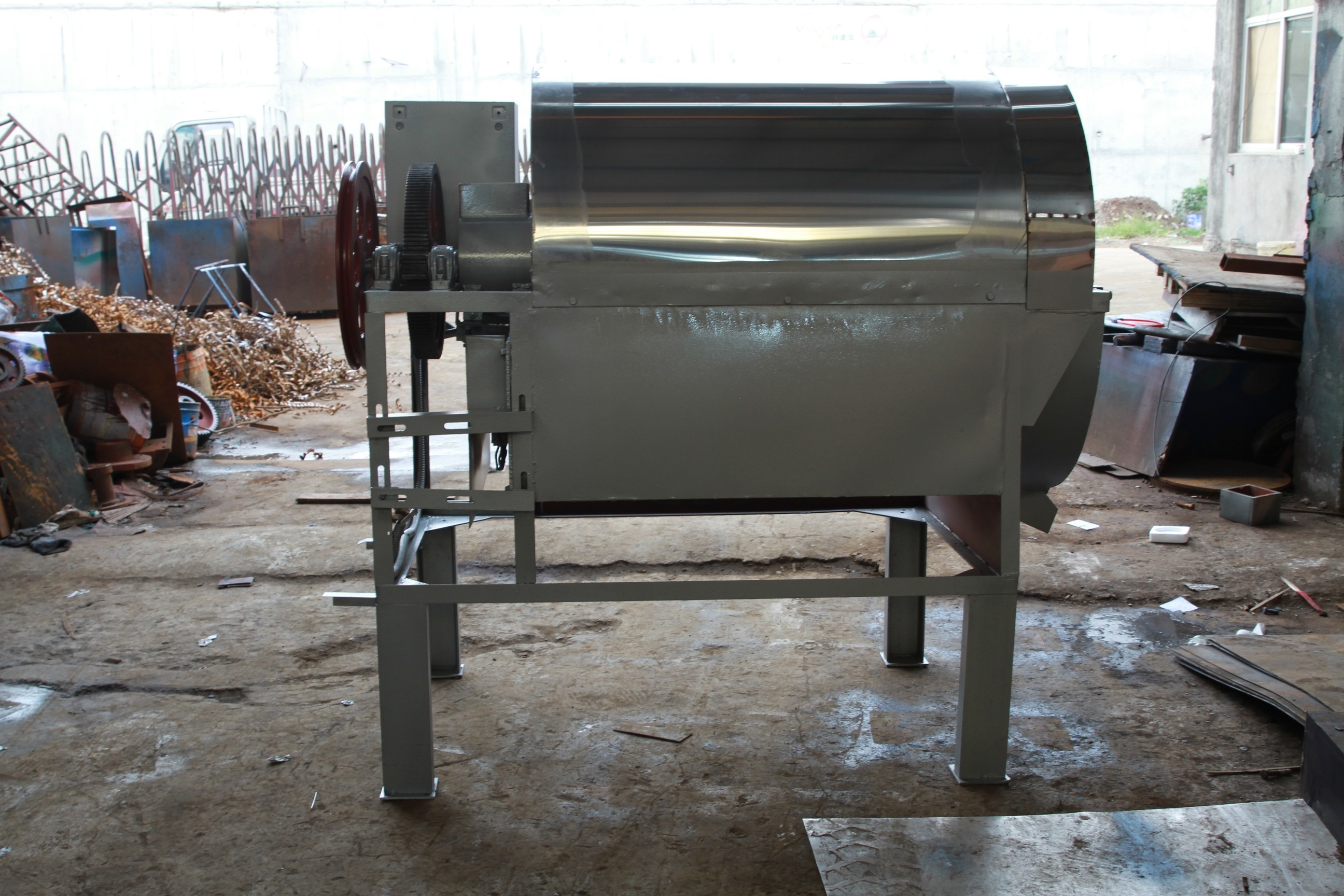 Automatic Electric Corn and Peanut Roaster Machine New and Used Nuts Processing Machines for Sale