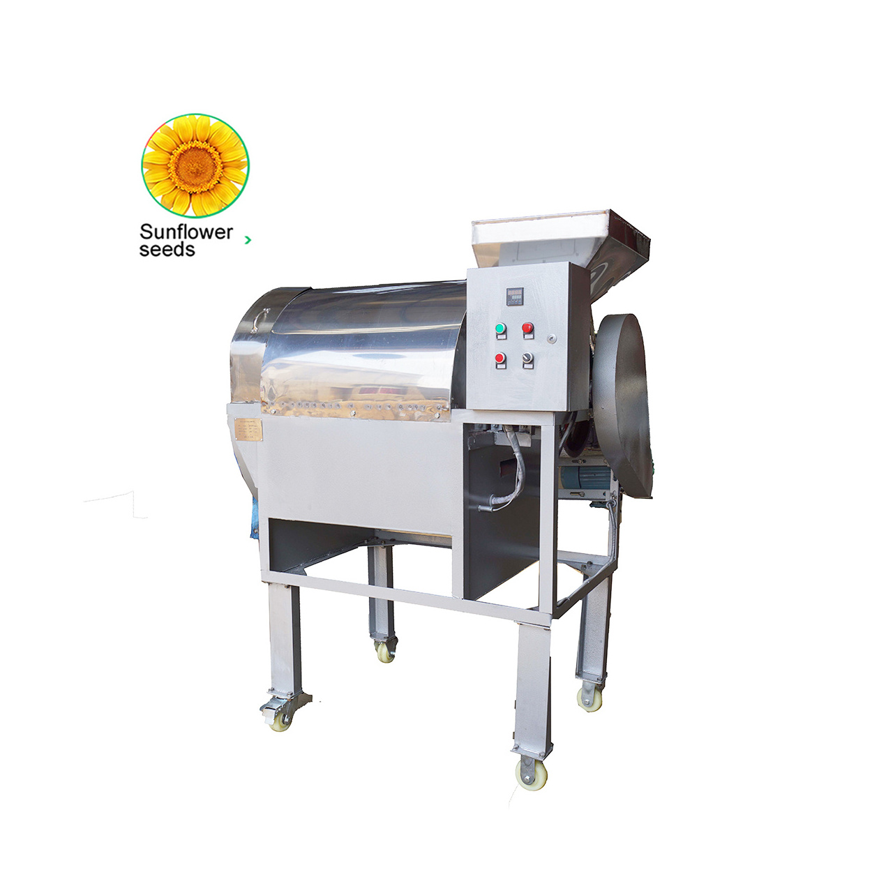 Automatic Electric Corn and Peanut Roaster Machine New and Used Nuts Processing Machines for Sale