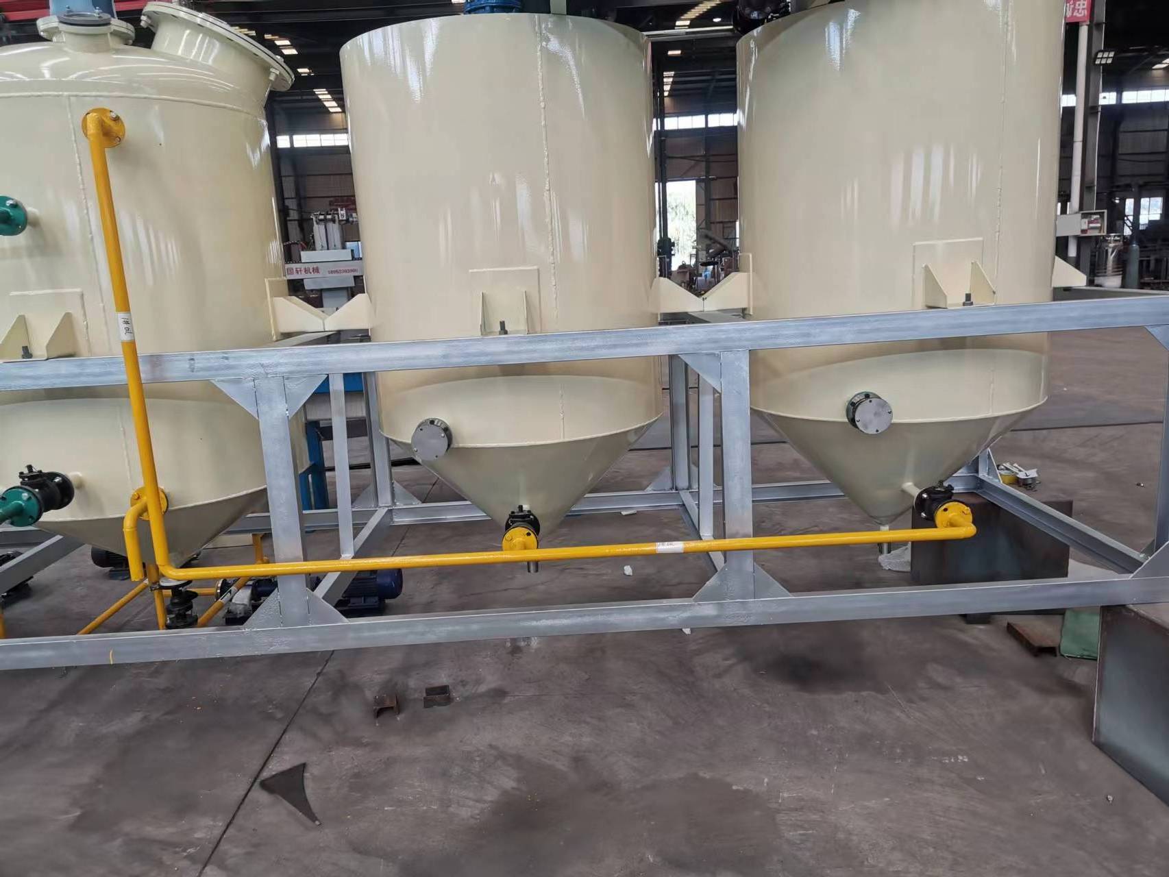 mini crude oil refinery plant cost sunflower oil refining machine edible oil processing line