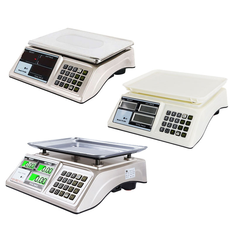 FOREVER SCALES Price Computing Scales Weigh Balance Electronics Counting Instrument Accurate 30kg Electric Weighing Scale