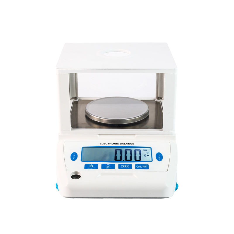 0.01g lcd display jewellery precision electronic balance scale with windshield