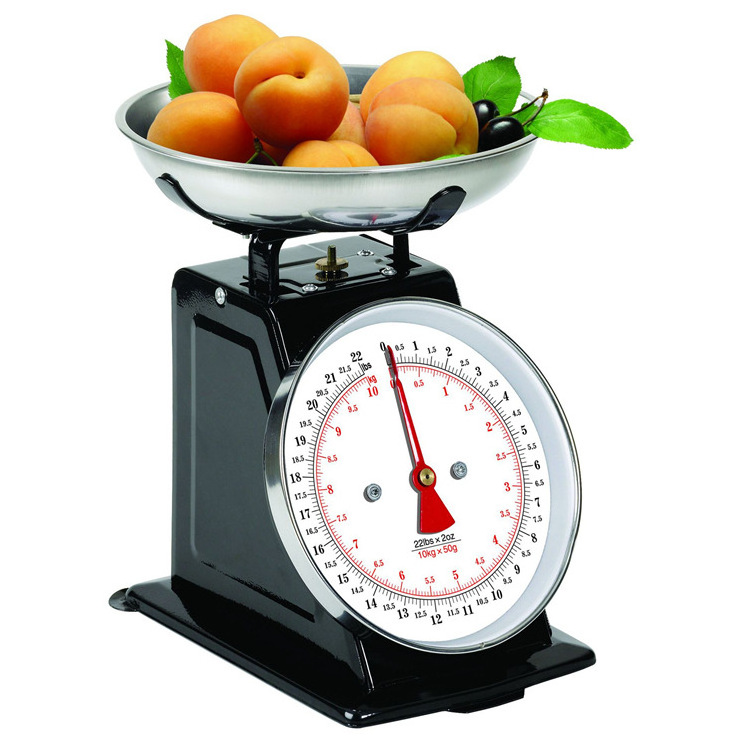 5kg 10kg 20kg Dial Spring Weight Scale Mechanical Kitchen Scales with Bowl balanzas