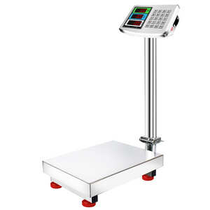 Hot sale stainless steel Heavy Duty Platform TCS System Electronic Scale Manual Weighing Scale 300/400 kg