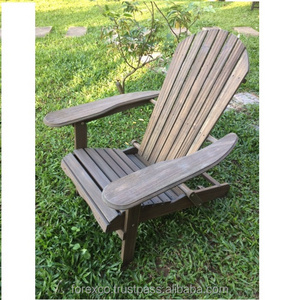 Outdoor Wooden Adirondack chair, Acacia in Oiled finishing-TDH1024