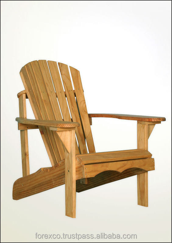 Adirondack Chair with Footrest Garden Chair Outdoor Furniture Solid Wood 900x700x945mm,