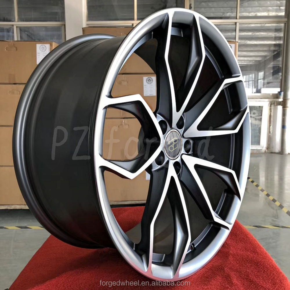 pengzhen passenger car wheels mono block machine face16 17 18 19 20 inch 5x100 rims wheels for toyota