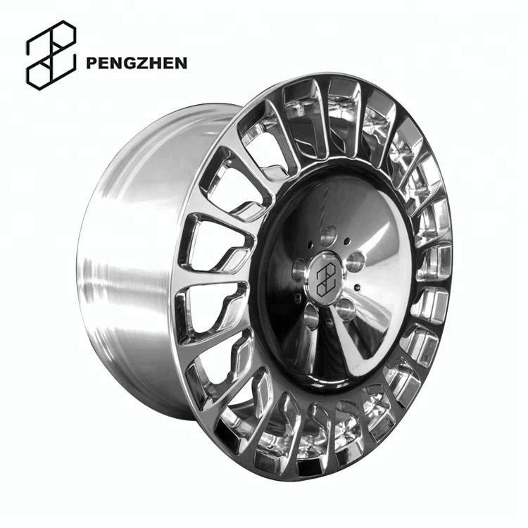 Pengzhen 20 21 inch PCD 5X112  High Performance Full Polishing Forged Alloy Wheel Rims for Mercedes-Benz