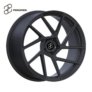 Pengzhen  Good Design 18 inch Rims Staggered Five y Matte Black Spoke Wheel R20 5x114.3 for Tesla Model 3