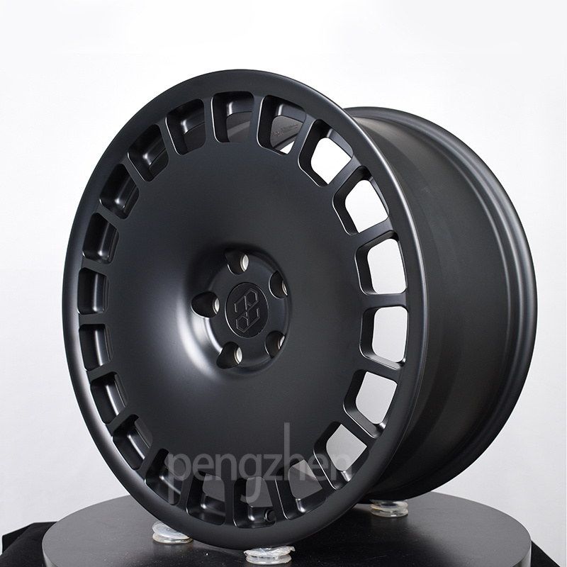 PENGZHEN wholesale custom matte black 5x112 19 20 21 22 inch car wheels rims for bmw mercedes benz audi