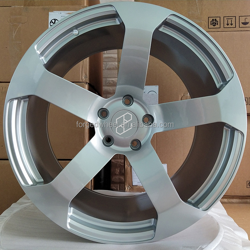 Pengzhen Passenger Car Rims Alloy Five Spokes Star Wheels 22 inch Rims oem Customized for Porsche Cayenne