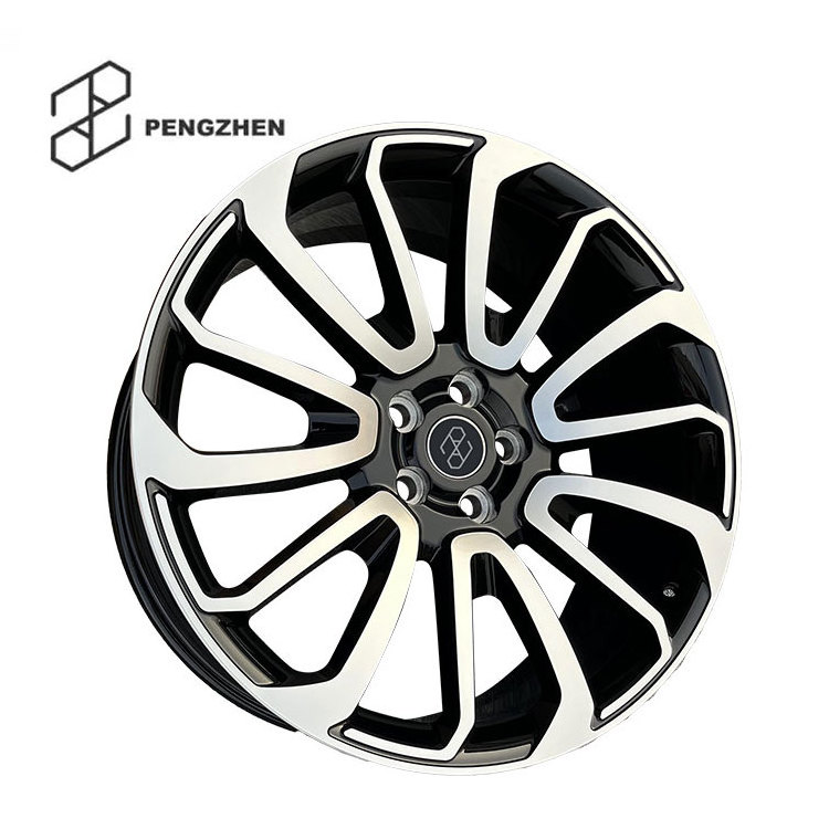 Bright Black Deep Steel Gray Machine Face 19 20 21 22 Inch 5x108 5x120 Alloy Forged Wheels Car Rims For Land Rover Blade