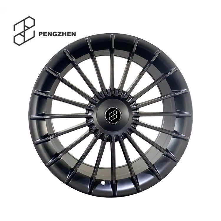 Pengzhen Black color  Forged Rim 19 20 21 22 Inch 5x120  Alloy Wheels Rim For BMW f10 f20 f30 f80 e46 e63 e90