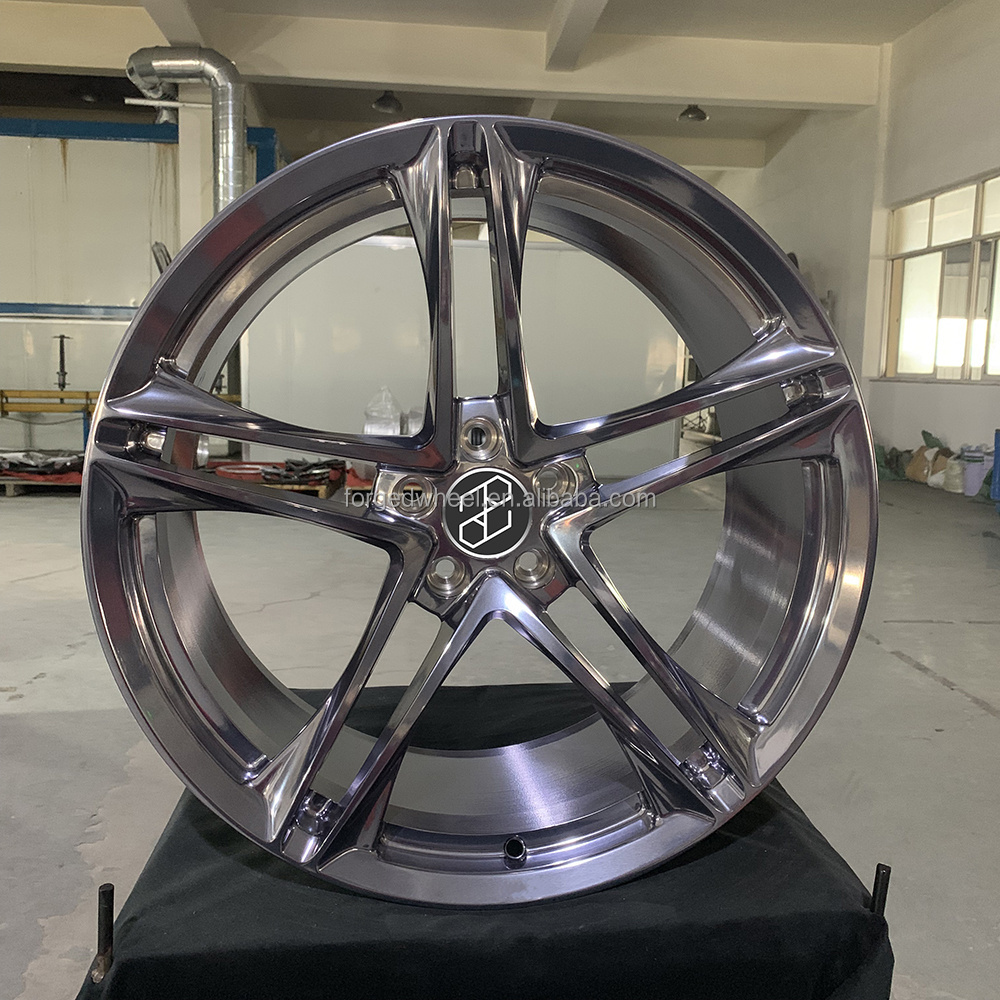 Pengzhen Customized Hot Sale 5 Spoke 19inch Pcd 5x120 Light Weight Forged Passenger Car Rim Wheels For BMW