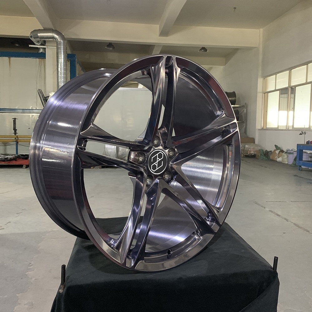 Pengzhen Customized Hot Sale 5 Spoke 19inch Pcd 5x120 Light Weight Forged Passenger Car Rim Wheels For BMW