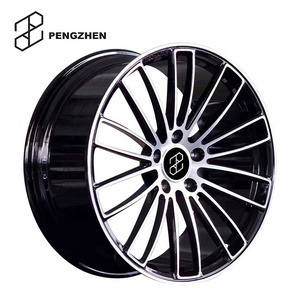 Pengzhen Passenger Car Wheel 5 hole 5x120  Gloss Black Color 19 20 21 22 inch Wheel Rim for Bmw f15 x5