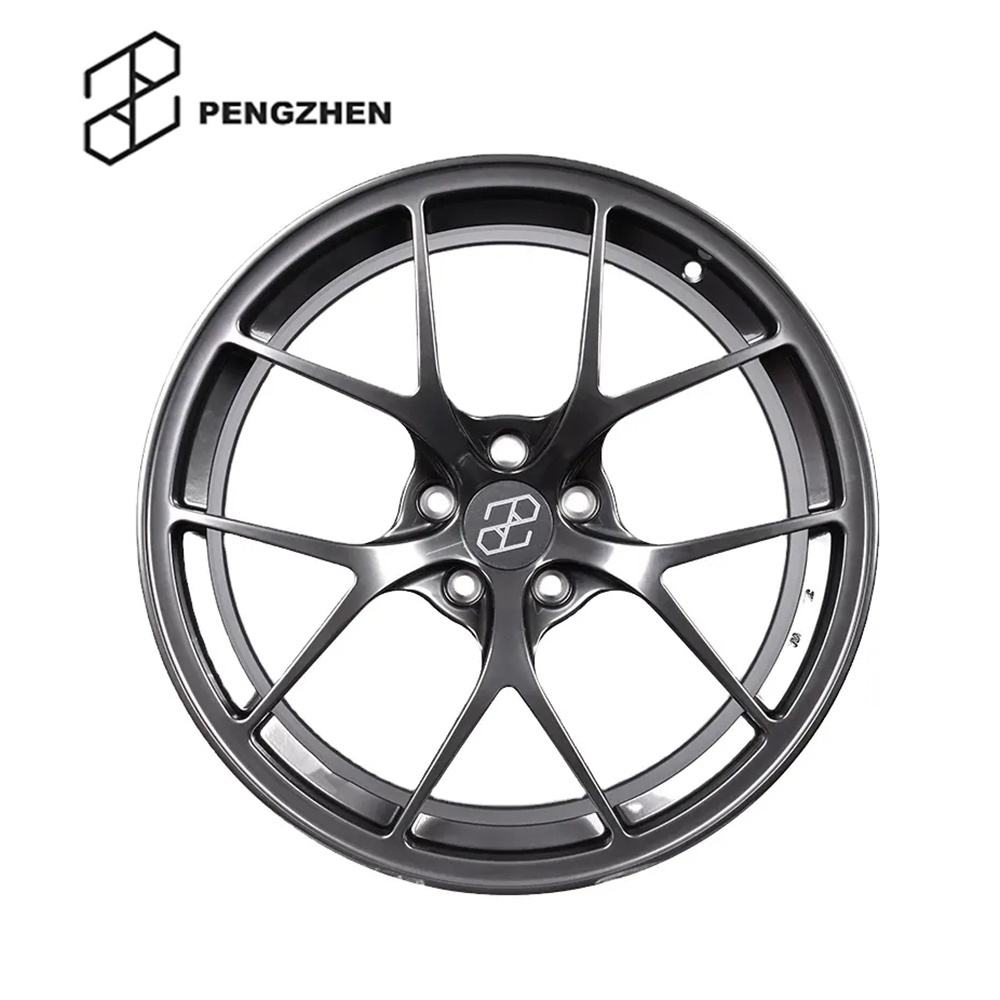 Pengzhen Hyper Black Finish Lightweight 5X114.3 5X100 18 19 20 inch Passenger Car Wheels for subaru brz wrx