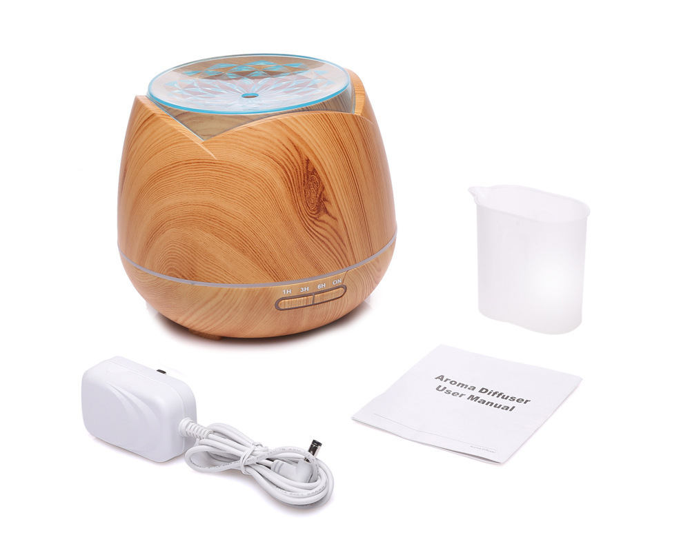 Aromatherapy Essential Oil Diffuser,Tenswall 400ml Ultrasonic Cool Mist Humidifier with 7 Color LED Lights