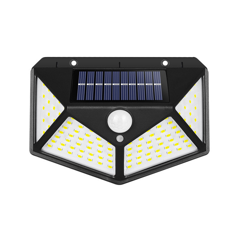 hot sale factory waterproof solar lights outdoor motion sensor led solar  wall light for courtyard outdoor lighting