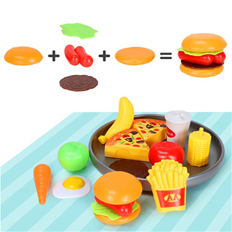 Children chef Dress Up Outfit Halloween Cosplay Career Costume Pretend Play Diner Waitress Costume Set For Girls