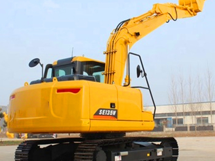 High Quality SHANTUI 15 ton Small Crawler Excavator SE150 with Rubber Track