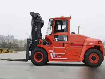 Popular Model  HELI 15 ton Diesel Forklift CPCD150 with A/C Cabin and fork positioner With accessories