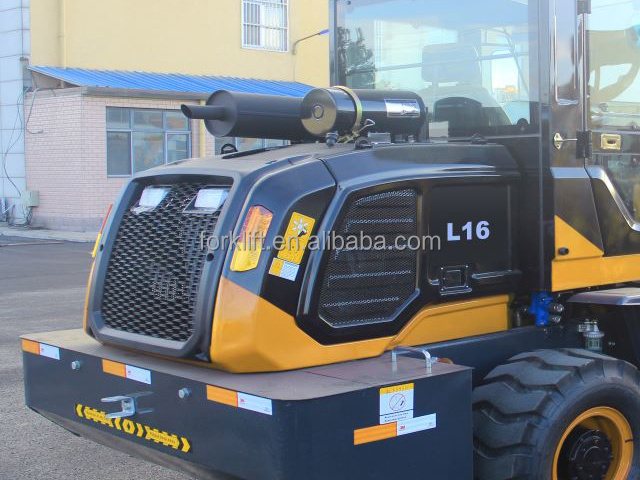 2024 Factory price China Top Brand Loaders New Loader 1.6 Ton Mini Tractor Wheel Loader L16 With Attachments for sale