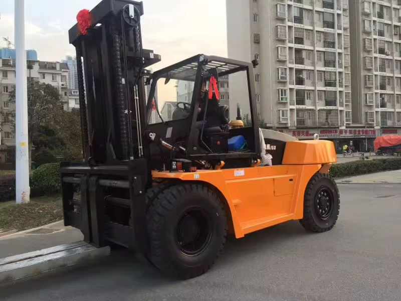 FAMOUS BRAND  Rough Terrain Forklift 12 Ton Forklifts CPCD120