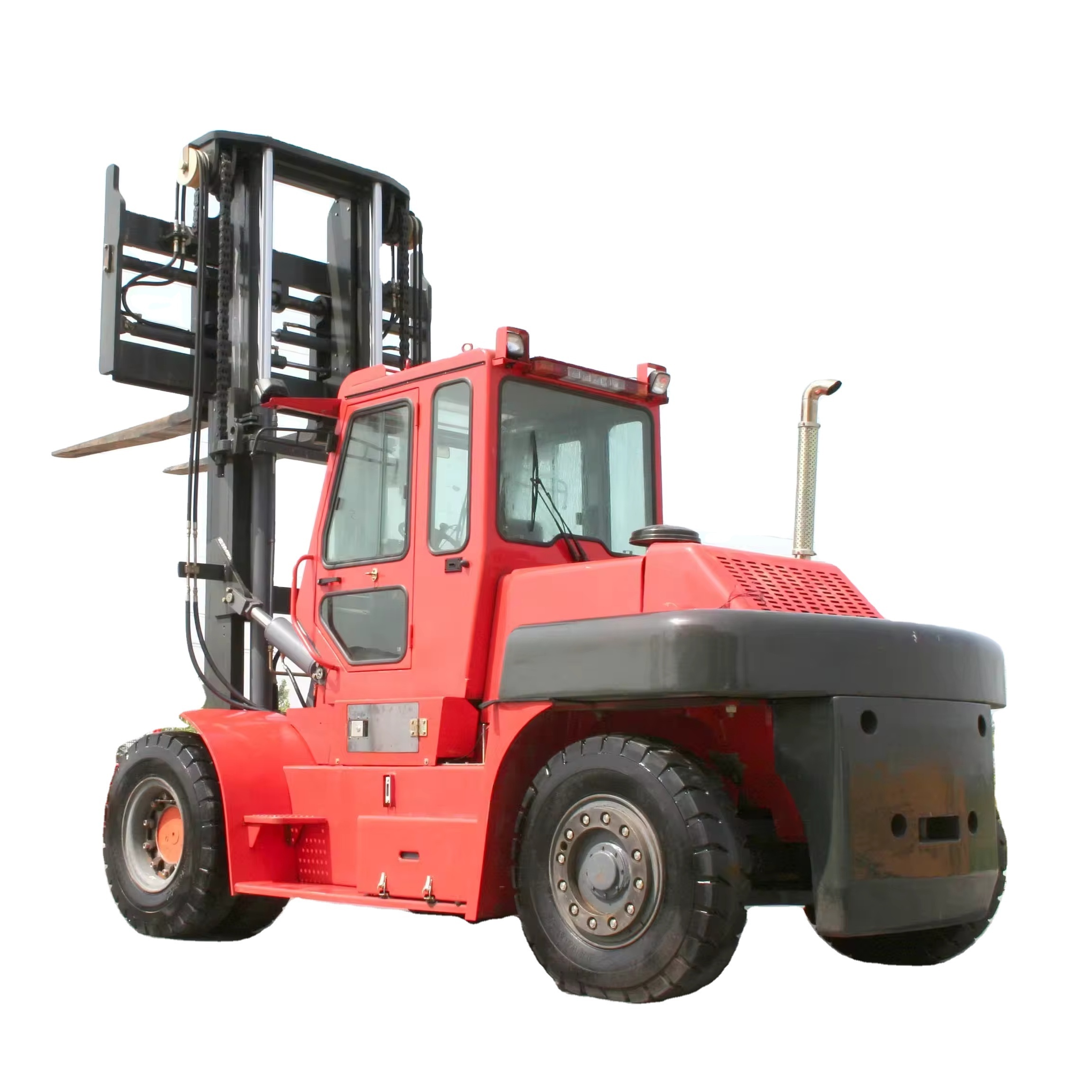 Popular Model  HELI 15 ton Diesel Forklift CPCD150 with A/C Cabin and fork positioner With accessories