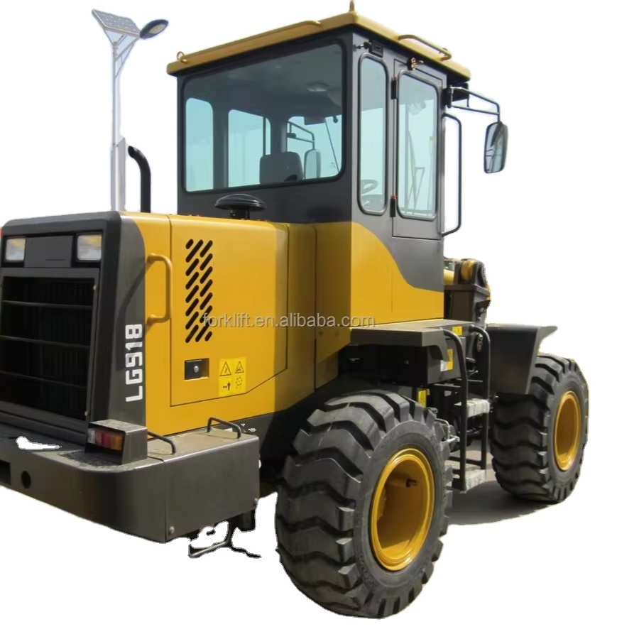 2024 Cruking Mini wheel loader 1m3 bucket capacity LG918 with high quality WITH low price