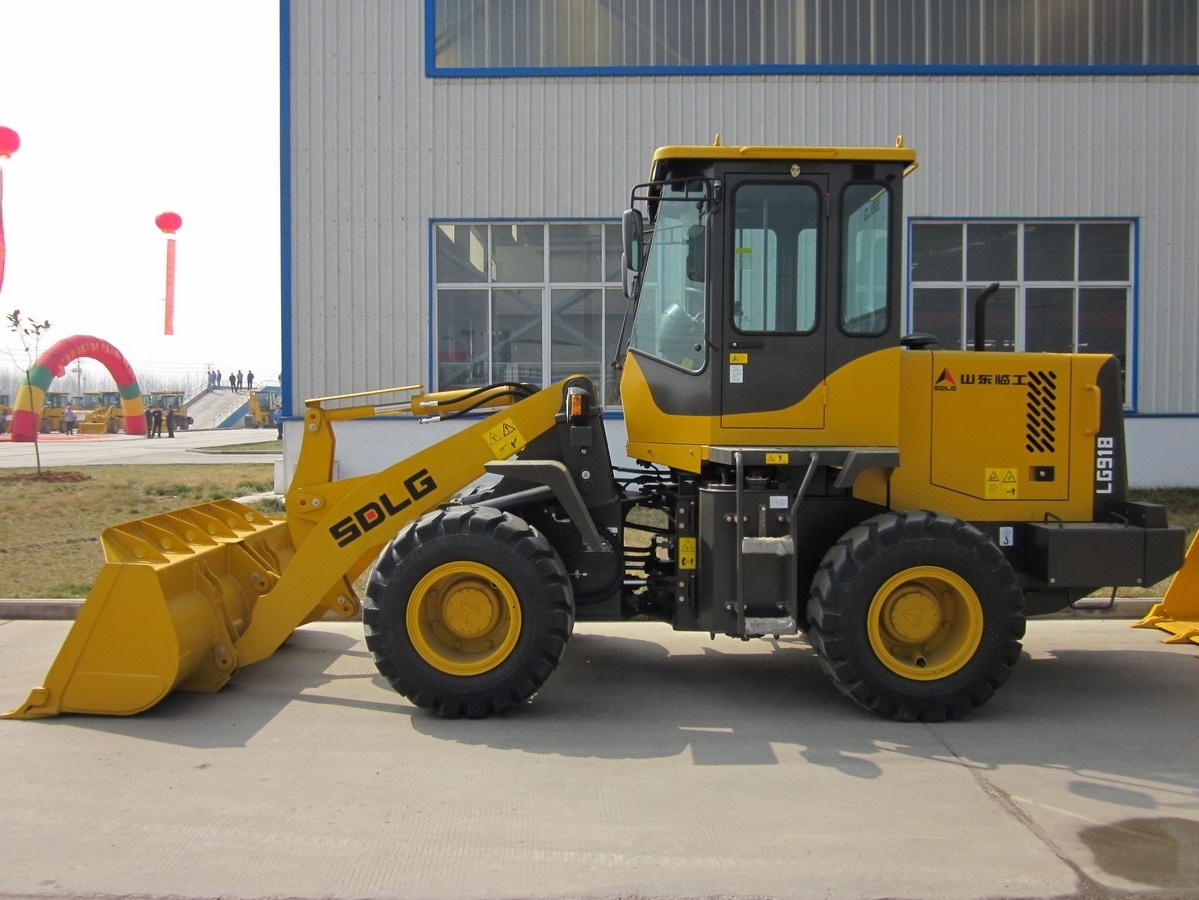 2024 Cruking Mini wheel loader 1m3 bucket capacity LG918 with high quality WITH low price