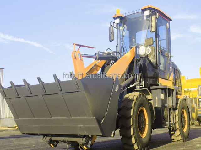 2024 Factory price China Top Brand Loaders New Loader 1.6 Ton Mini Tractor Wheel Loader L16 With Attachments for sale