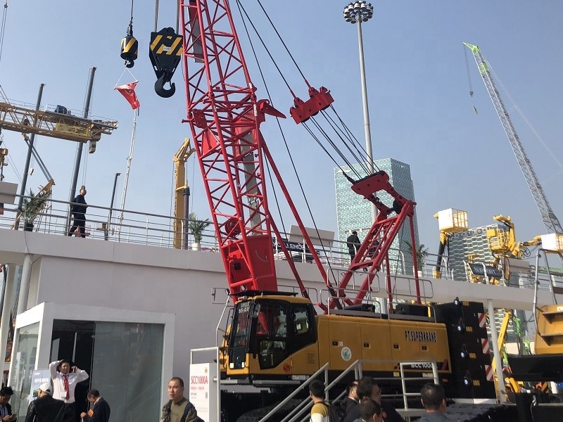 Heavy Duty Lifting Machine 75 Tons SCC750A Clawer Crane with Best Crane Price