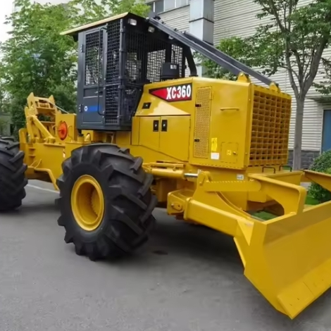 Wood skidder Forest Log Skidder 240hp XC360  for collection and transfer of diversified timbers