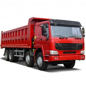 Sinotruk Howo Heavy Dump Truck 8x4 with Crane in Stock