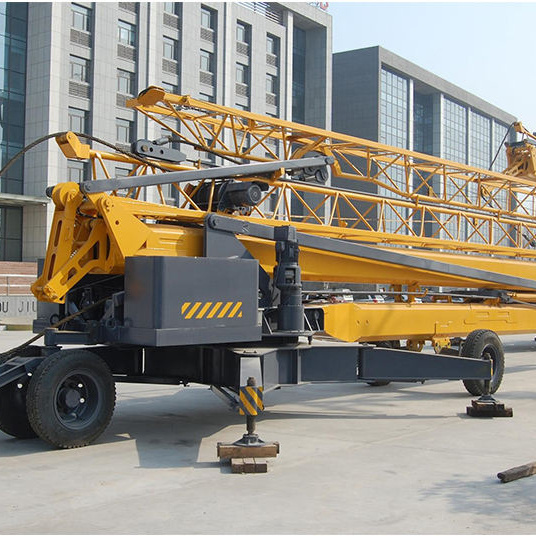 Manufacture self-erecting intelligent tower crane JFYT1720-10 to Indonesia