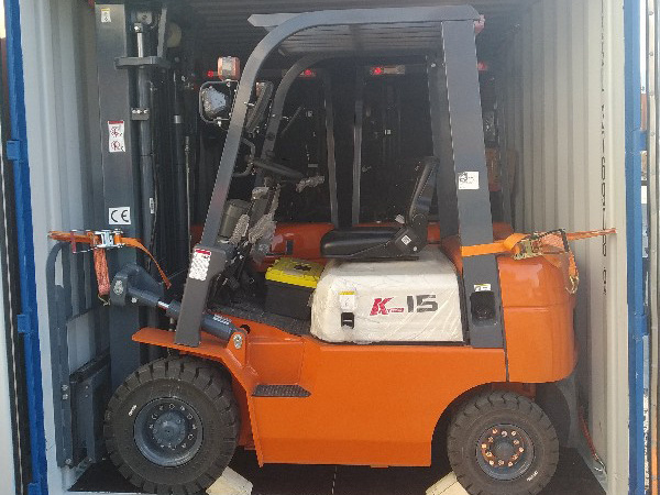 Forklift 1.5 Ton Mini Fork Lift Diesel Forklift With Dual Tires CPCD15