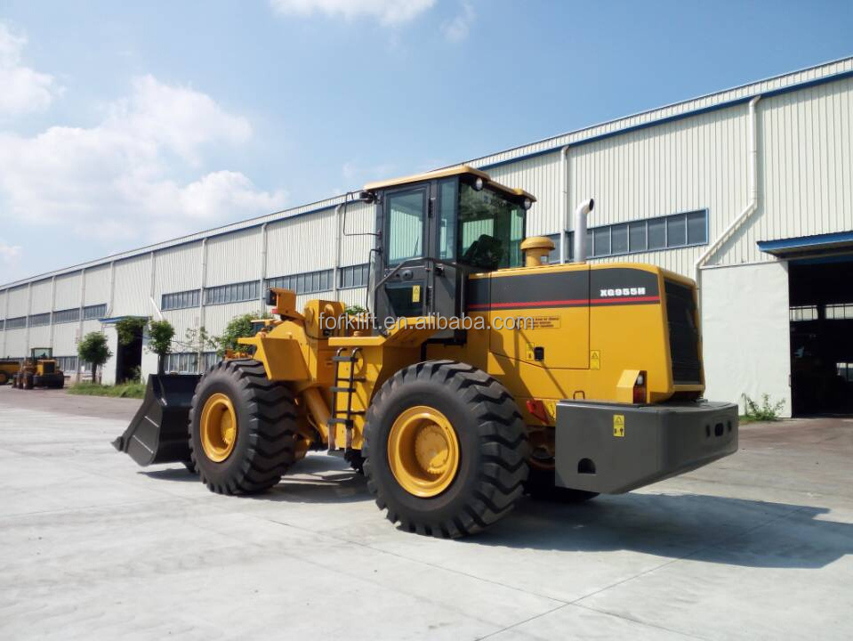 CRUKING 5Ton Chinese Wheel Loader Manufacturer Wholesale XGMA XG955H Wigh high quality for sale