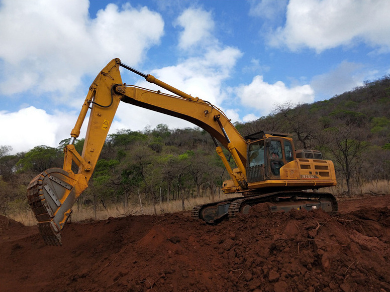 High Quality 38 ton Small Crawler Excavator SE400 with Rubber Track