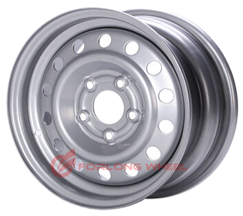 FORLONG Cheap Concave Design 14inch 14'' 14x5.5 4x100 5x112 Size 14 Inch Rims steel trailer Deep Dish Wheel Rims