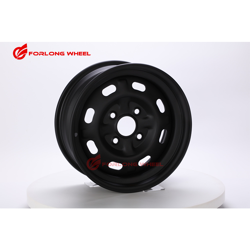 FORLONG Best Selling 4 Holes UTV Wheel 14 Inch ATV UTV Wheels Steel High Quality UTV Wheel Rim 6x14 4x110 for front tire 27X9-14