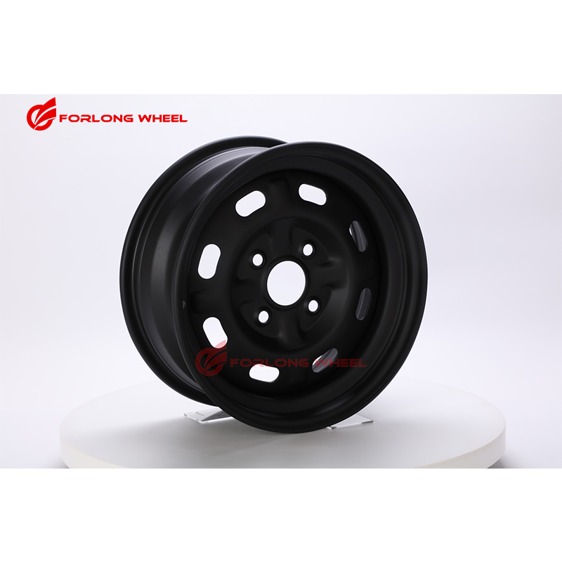 FORLONG Best Selling 4 Holes UTV Wheel 14 Inch ATV UTV Wheels Steel High Quality UTV Wheel Rim 6x14 4x110 for front tire 27X9-14