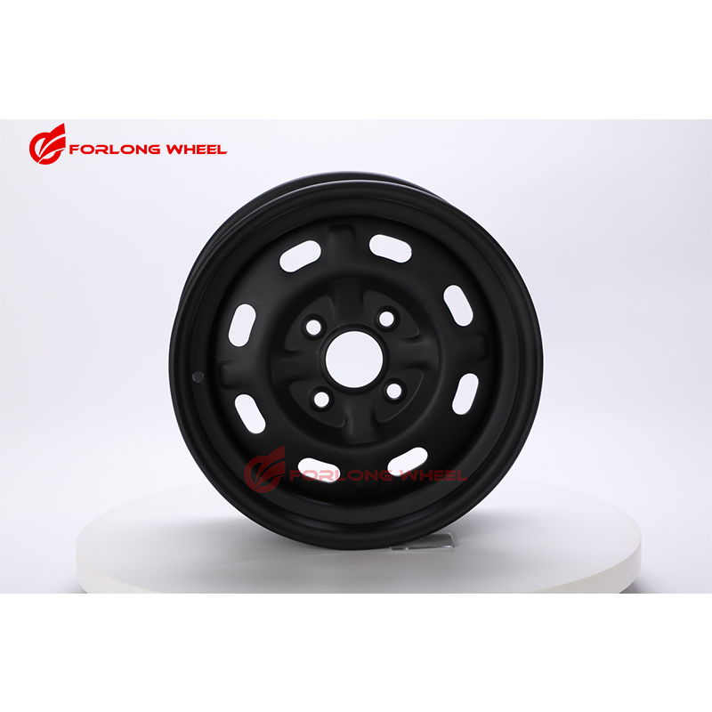 FORLONG Best Selling 4 Holes UTV Wheel 14 Inch ATV UTV Wheels Steel High Quality UTV Wheel Rim 6x14 4x110 for front tire 27X9-14