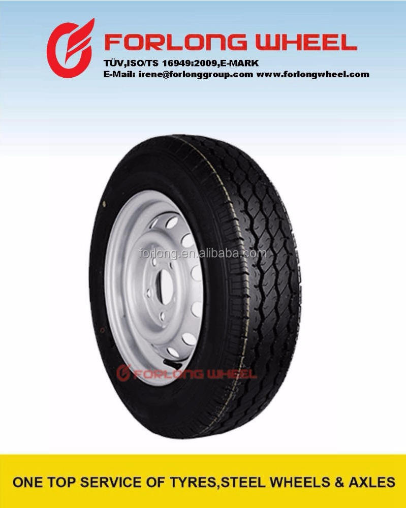 13 inch small wheel and tires for trailer