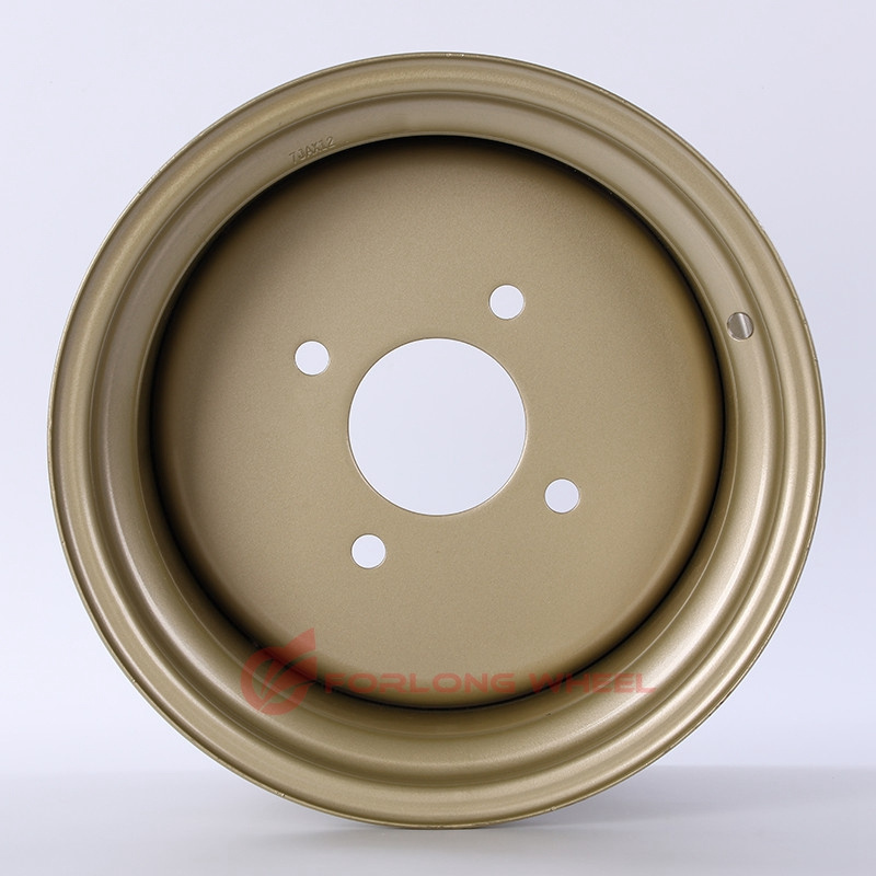 FORLONG 12 inch 7.00X12 4hole Forestry Machinery agricultural wheel rim for 23X8.50-12 10.0/80-12