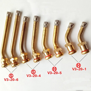 Brass Tubeless Tire  Valve  V3-20-1 V3-20-6 V3-20-4 V3-20-5 Universal Extension Wheel Tyre