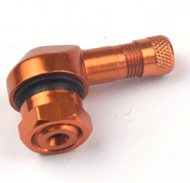 Motorcycle Tyre Valve Cap  Tpms  Tire Valves Aluminum Body Brass Core